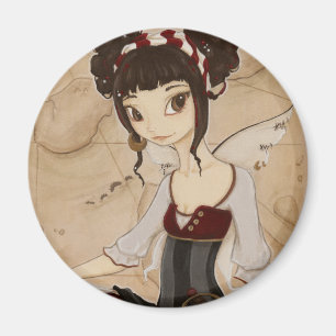 Elizabeth - feenhafter Pirat Magnet