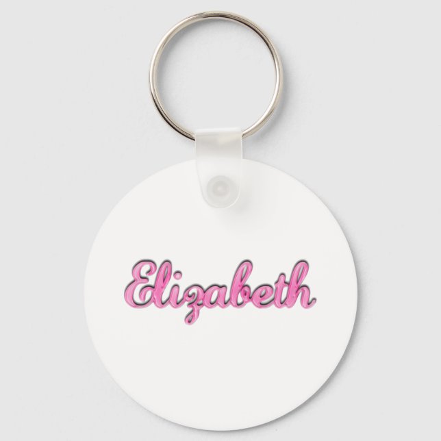 Elizabeth, für Elizabeth Schlüsselanhänger (Vorderseite)