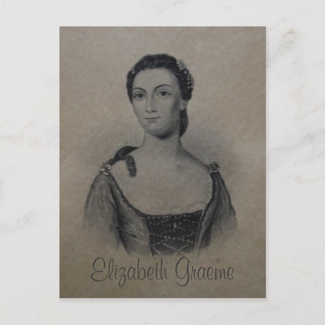 Elizabeth Graeme Fergusson II Postkarte (Vorderseite)