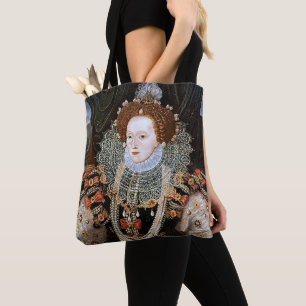 Elizabeth I. und Anne Boleyn Queens von England Tasche