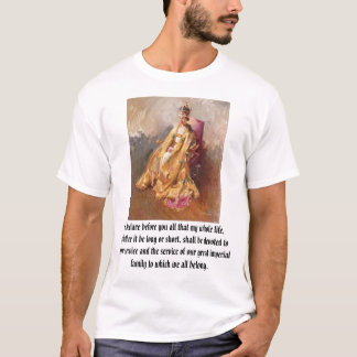 Elizabeth II, erkläre ich bevor Sie alle dieses T-Shirt