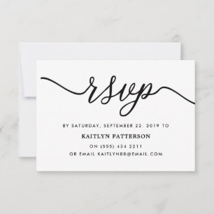 Elizabeth Munoz-Miranda RSVP Karte
