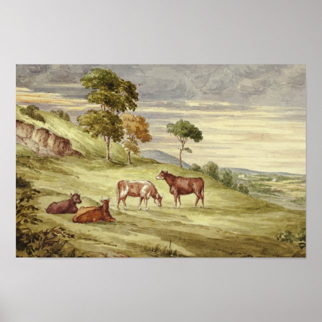 Elizabeth Murray - Deer Park, möglicherweise Kilke Poster (Vorne)