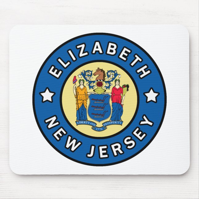 Elizabeth New Jersey Mousepad (Vorne)