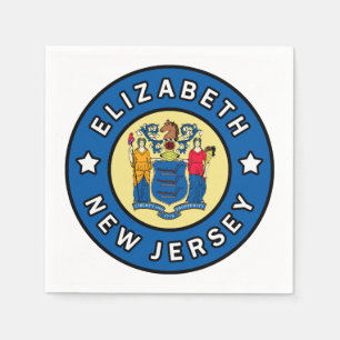 Elizabeth New Jersey Serviette