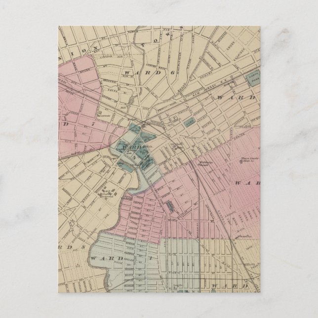 Elizabeth, NJ Postkarte (Vorderseite)