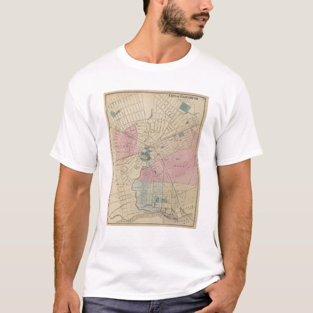 Elizabeth, NJ T-Shirt (Vorderseite)