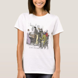 Elizabeth Performs - Jane Austen Pride & Prejudice T-Shirt