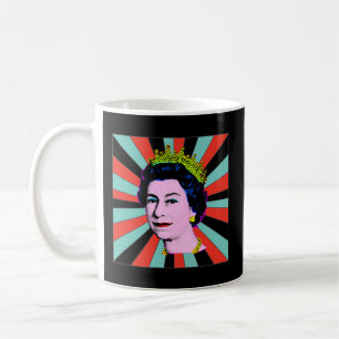 Elizabeth Queen of England Sun Queen Kaffeetasse