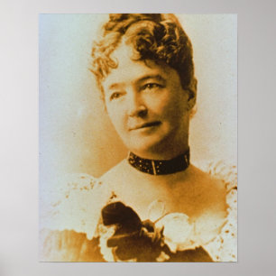 Elizabeth-Speck Custer (1842-1933) Ehefrau General Poster
