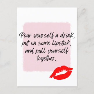 Elizabeth Taylor Zitat Postkarte