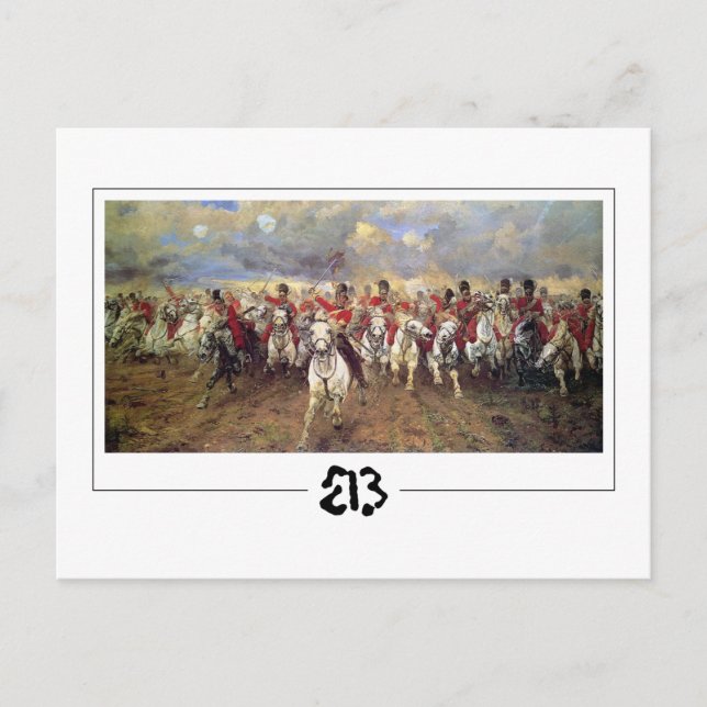 Elizabeth Thompson #48 - Fine Art Postcard Postkarte (Vorderseite)