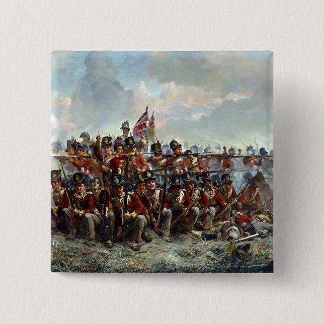 Elizabeth Thompson Das 28. Regiment in Quatre Button (Vorderseite)