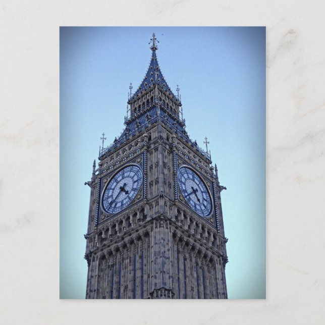 Elizabeth Tower - Big Ben - Londres - Carte postal (Devant)