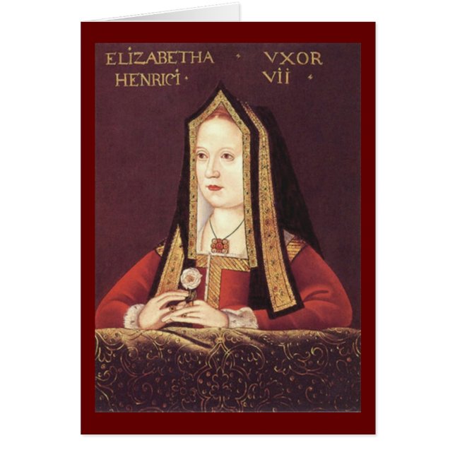 Elizabeth von York-Karte (Vorne)