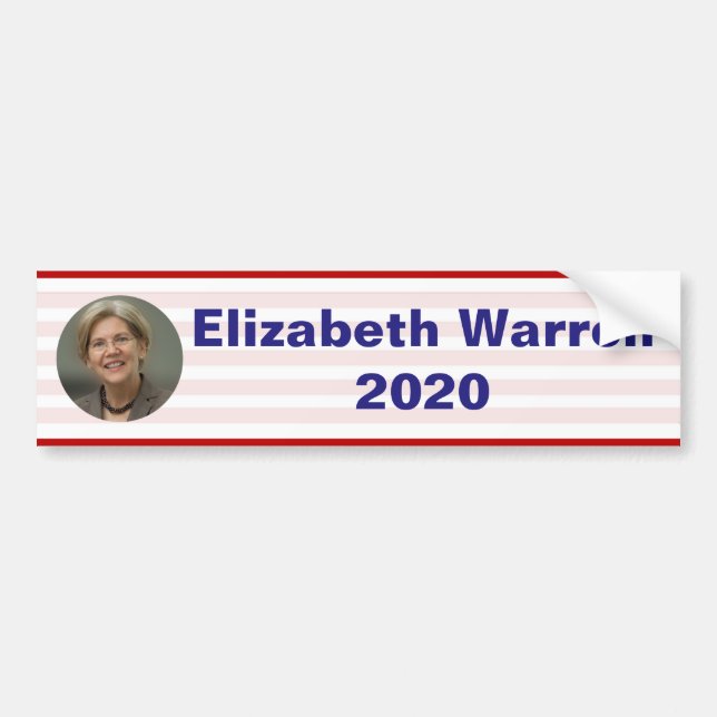 Elizabeth Waren - 2020 Autoaufkleber (Vorne)