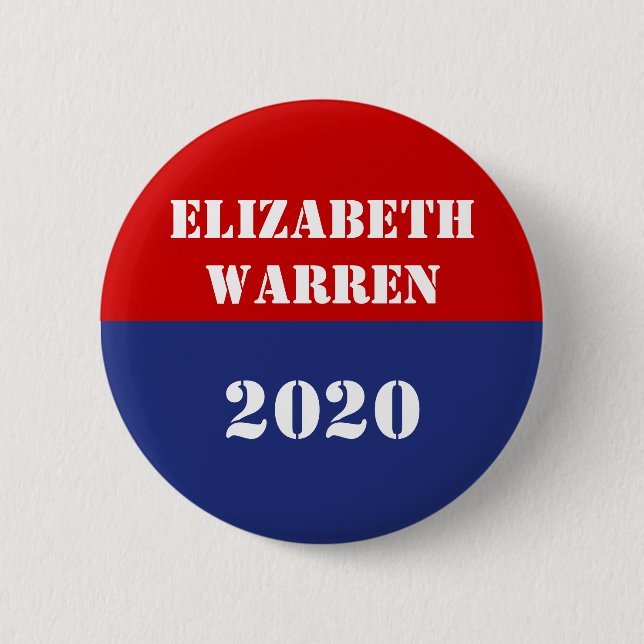 Elizabeth Waren - 2020 Button (Vorderseite)
