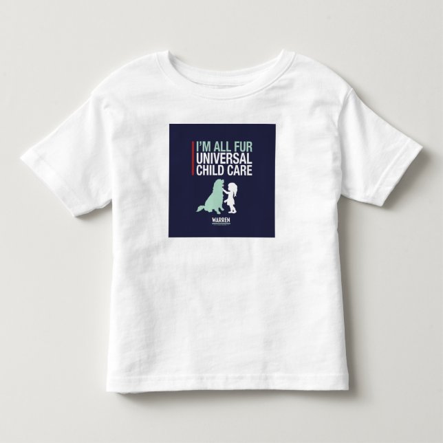 Elizabeth Waren - erschwingliche Kinderbetreuung Kleinkind T-shirt (Vorderseite)