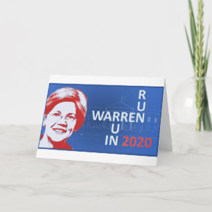Elizabeth Waren für Präsidenten im Jahre 2020 Karte