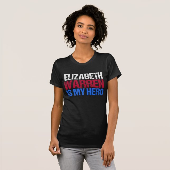 Elizabeth Waren ist mein Held T-Shirt (Vorne ganz)