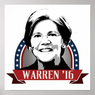 ELIZABETH WAREN, ZUM VON VON IM JAHRE 2016 - .PNG POSTER