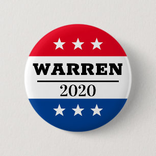 Elizabeth Warren 2020 Button