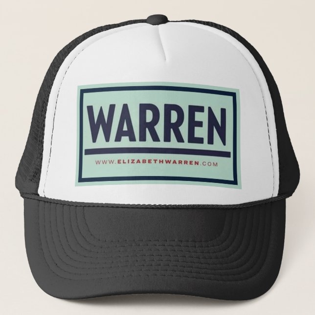 Elizabeth Warren 2020 Truckerkappe (Vorderseite)