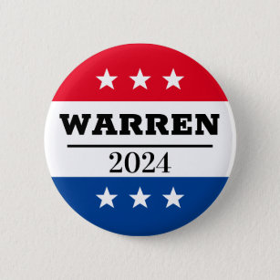 Elizabeth Warren Button 2024