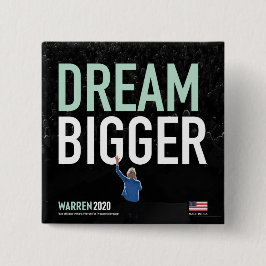 Elizabeth Warren - Dream Bigger - Kollektion CA Button