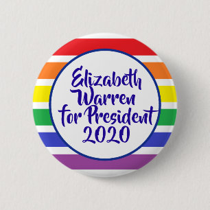 Elizabeth Warren für Präsident 2020 Button