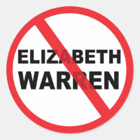 Elizabeth Warren für Präsident Anti populär