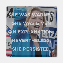 Elizabeth Warren hält dennoch ihren Magneten an Magnet