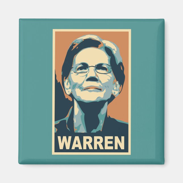 elizabeth Warren Magnet (Vorne)