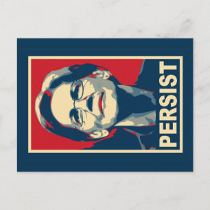 elizabeth warren weiter postkarte