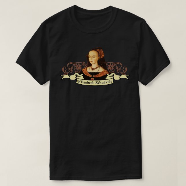 Elizabeth Woodville T-Shirt (Design vorne)