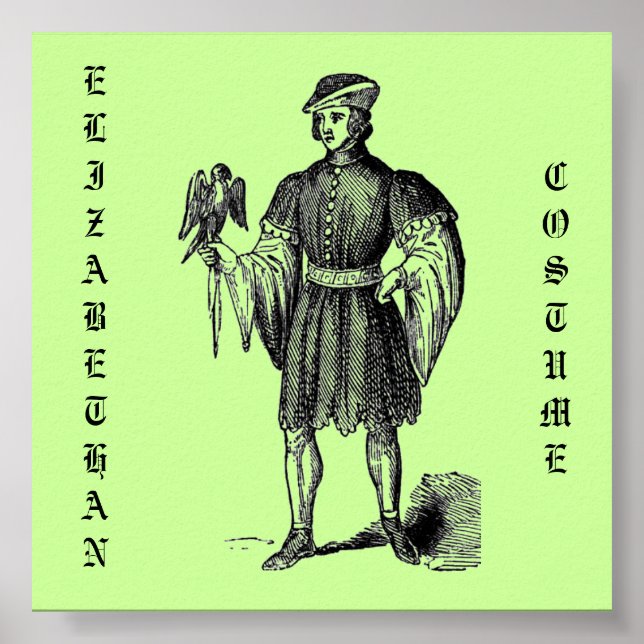 Elizabethan Costumes Poster (Vorne)