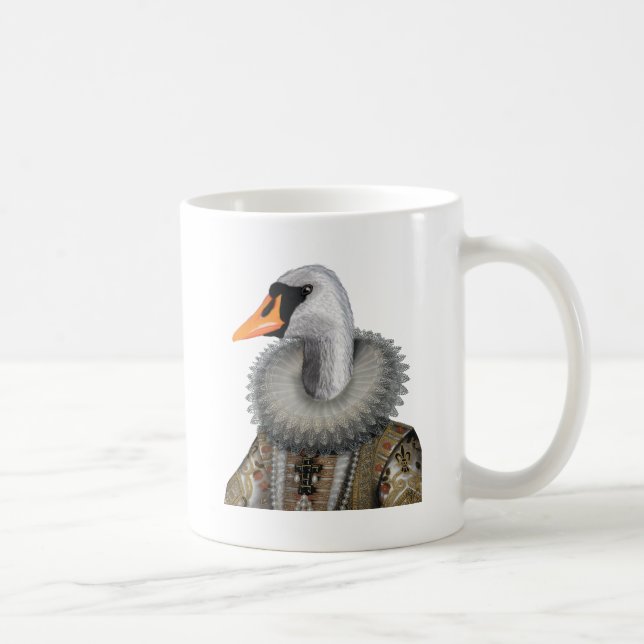 Elizabethan Swan Kaffeetasse (Rechts)
