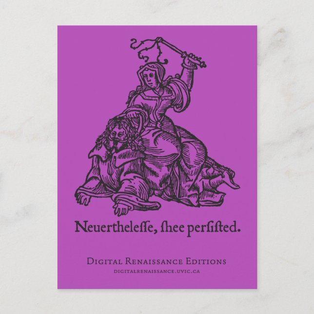 Elizabethan Warren Postcard Postkarte (Vorderseite)