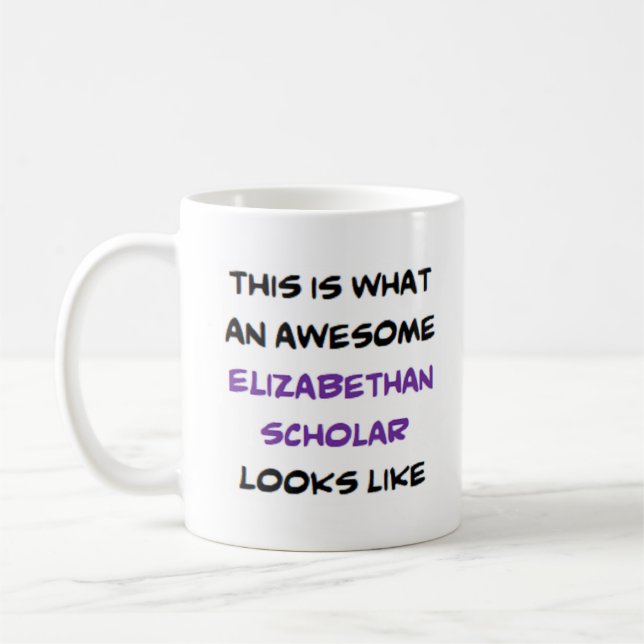 elizabethan-Wissenschaftler, phantastisch Kaffeetasse (Links)