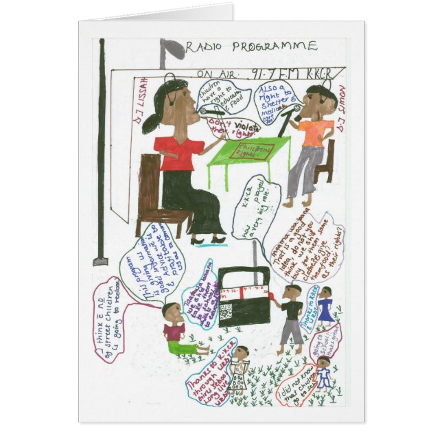 Elizabeths Radioprogramm (Vorne)