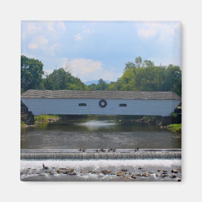 Elizabethton Covered Bridge Magnet (Vorne)