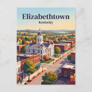 Elizabethtown Kentucky Postkarte