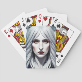 Elizavella Vampire Witch Woman Fantasy Dark Art Spielkarten