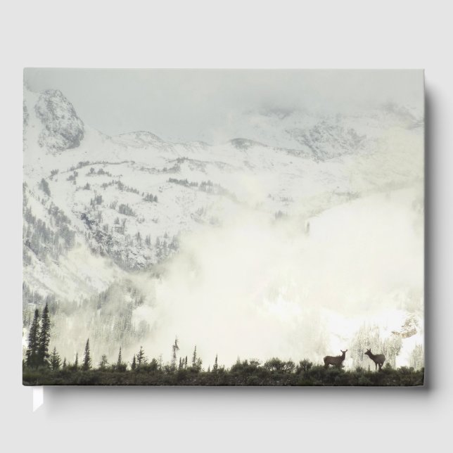 Elk at Grand Teton National Park Fotografy Gästebuch (Vorderseite)