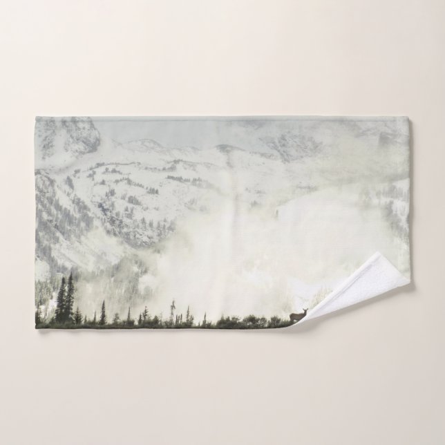 Elk at Grand Teton National Park Fotografy Handtuch (Handtuch)