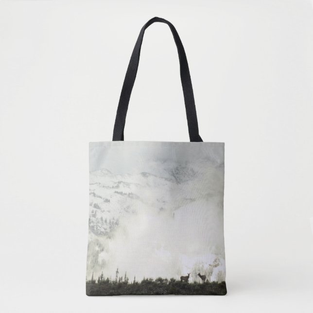 Elk at Grand Teton National Park Fotografy Tasche (Vorderseite)
