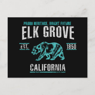 Elk Grove Postkarte