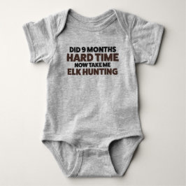 Elk Hunting Jersey Bodysuit für Baby Baby Strampler