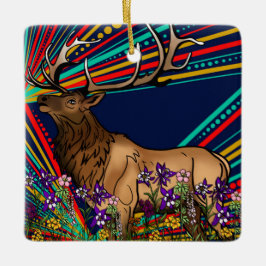 Elk Keramik Ornament
