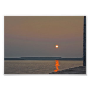 Elk Lake Sunrise, Michigan Fotodruck